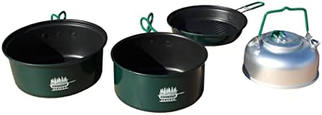 4 Piece Aluminum Camp Cook Set