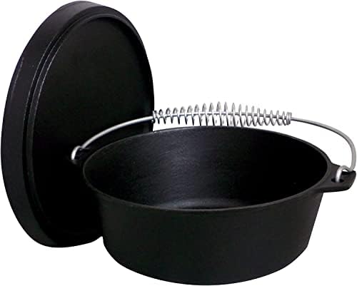 4 Qt Cast Iron Dutch Oven with Lid
