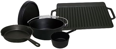 5 Piece Cast Iron Box Set