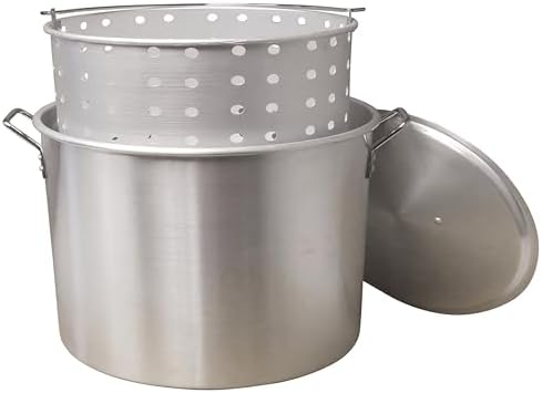 80 Qt Boiling Pot with Basket