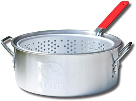 9 Qt Aluminum Fry Pan with Basket