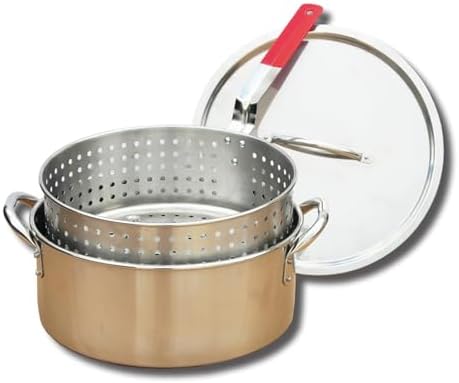 9 Qt Stainless Deep Fryer Pan