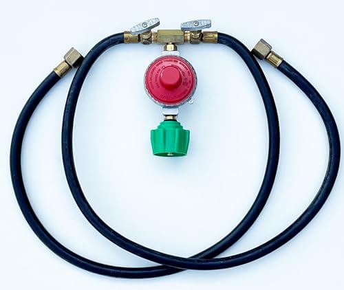 Double Hose and Regulator Assembly