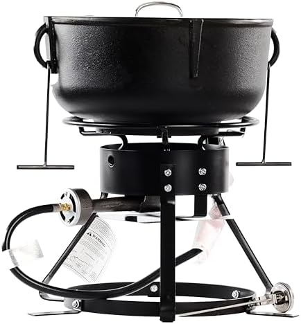 Jambalaya Cooker with Cast Iron Pot